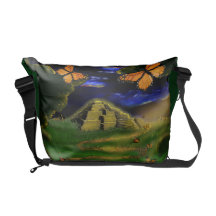 Magical Forest Messenger Bag