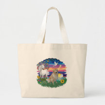 Magical Night - Golden Retriever (#10) Bags