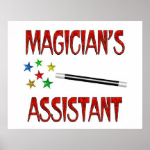 Magicians Assistant Print