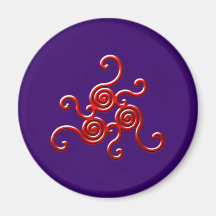 magisches Symbol magic symbol Kühlschrankmagnet