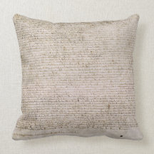 Magna Carta Throw Pillows