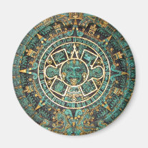 Magnet, Ancient Aztec Calendar