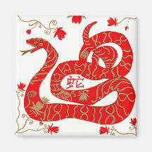 Magnet, Chinese Zodiac Snake