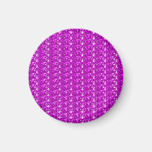 Magnet Pink Glitter