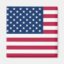 Magnet with Flag of the USA