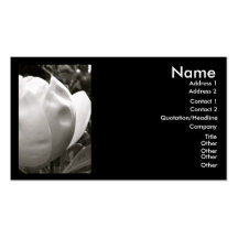 MAGNOLIA 1... BUSINESS CARD TEMPLATE