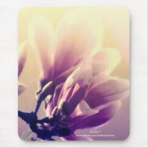 magnolia flower mousepad