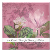 Magnolia Song Couple's Shower Invitation