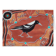 MAGPIE DREAMING CARD