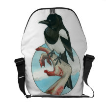 "Magpie" Messenger Bag