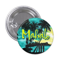 Mahalo Sunset Pin