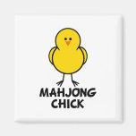 Mahjong Chick Magnets