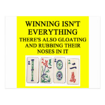 MAHJONG lover Post Card