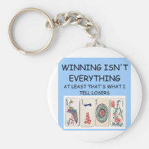 MAHJONG winner Keychains