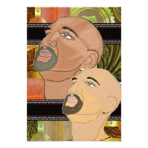 Mahogany Manly Invitation