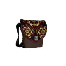 Mahogany Rose Messenger Bag