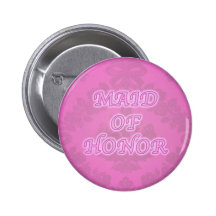 maid of honour button