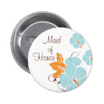 Maid of Honour Button