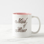 Maid of Honour Classy Browns Coffee Mug