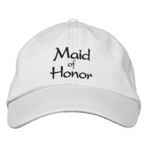 Maid of Honour Embroidered Cap Baseball Cap