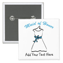 Maid of Honour Favours Pinback Button