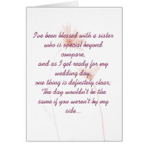 Maid Of Honour Invitation Cards
