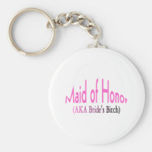 Maid Of Honour Key Chains