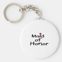 Maid of Honour Keychains