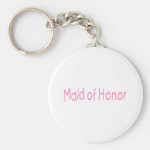 Maid Of Honour (Pink) Key Chains