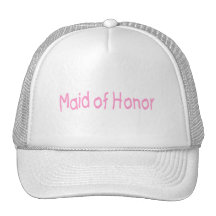 Maid Of Honour (Pink) Trucker Hats
