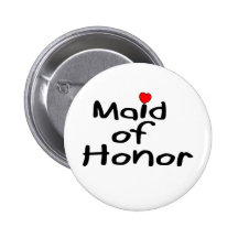 Maid of Honour Pins