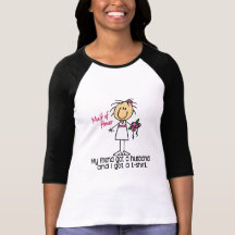 Maid Of Honour Stick Figure I Got A TShirt (Friend