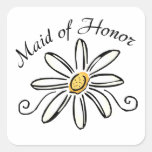 Maid of Honour Sticker