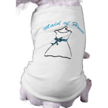 Maid of Honour T-shirt Pet T Shirt
