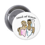 Maid of Honour Wedding ID Button