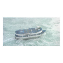 Maid of the mist at Niagara Falls Photo Card Template