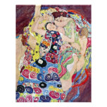 Maiden (Virgin), Gustav Klimt, Vintage Art Nouveau Custom Invitation