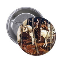 Maidens on White Horses Buttons