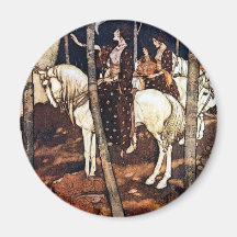 Maidens Round Magnet