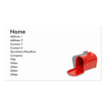 MailboxOpen051409shadows, Name, Address 1, Addr... Business Card