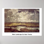 Main Landscape By Hans Thoma Print