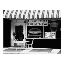 Main Street Bakery Post Card