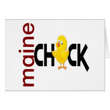 Maine Chick 1 Greeting Cards