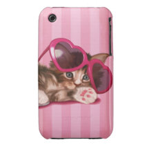 Maine Coon kitten iPhone 3 Cover