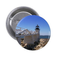 Maine Lighthouse 14 Pinback Buttons