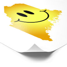 Maine Smiley Face Photograph