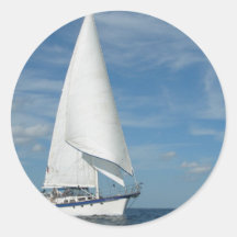 Majestic Sail Stickers