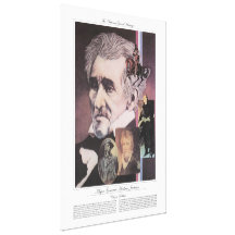MAJOR GENERAL ANDREW JACKSON Citizen Soldier Gallery Wrap Canvas