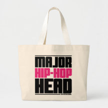 Major Hip Hop Head Pink Bag