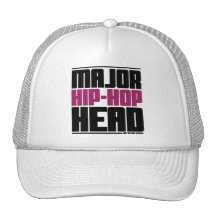 Major Hip Hop Head Purple Hat